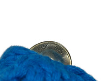 画像をギャラリービューアに読み込む, 未使用 CHROME HEARTS クロムハーツ クロスパッチ ニットキャップ ビーニー カシミヤ レザー シルバー925 パープル ブルー 中古 4b008696