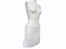 Load image into Gallery viewer, 新品未使用 CHROME HEARTS クロムハーツ GRP Y NOT SKIRT W BAD SEED MINI Yノット ミニスカート サイズM ホワイト ダガー刺繍 中古 4b008715