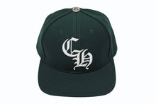 画像をギャラリービューアに読み込む, 新品未使用 CHROME HEARTS クロムハーツ HAT 6 PANEL CAP ON FIELD BSBL CH刺繍 ベースボールキャップ ONE SIZE グリーン 中古 4b008716