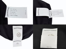 Load image into Gallery viewer, 新品未使用 CHROME HEARTS クロムハーツ SHIRT W A LA MODE シルクキャミソール サイズL ブラック シルバー925 ロゴストラップ 中古 4b008717