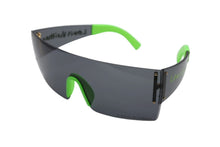 Load image into Gallery viewer, 極美品 LOUIS VUITTON ルイヴィトン LVグラフィティ マスク サングラス Z0242U ブラック グリーン スティーブン スプラウス 中古 4b008747