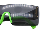 Load image into Gallery viewer, 極美品 LOUIS VUITTON ルイヴィトン LVグラフィティ マスク サングラス Z0242U ブラック グリーン スティーブン スプラウス 中古 4b008747