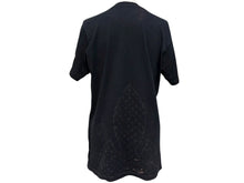 Load image into Gallery viewer, CHROME HEARTS クロムハーツ 半袖Tシャツ サイズS フレアニー スクロールラベルロゴ プリント ブラック 良品 中古 4b008750