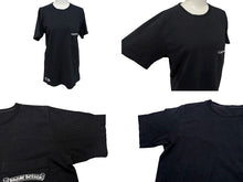 Load image into Gallery viewer, CHROME HEARTS クロムハーツ 半袖Tシャツ サイズS フレアニー スクロールラベルロゴ プリント ブラック 良品 中古 4b008750