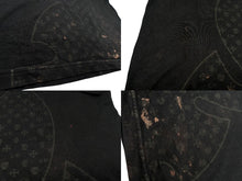 Load image into Gallery viewer, CHROME HEARTS クロムハーツ 半袖Tシャツ サイズS フレアニー スクロールラベルロゴ プリント ブラック 良品 中古 4b008750