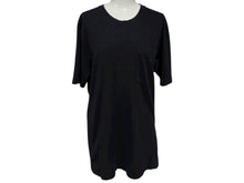 Load image into Gallery viewer, CHROME HEARTS クロムハーツ 半袖Tシャツ サイズM ダガープリント ストライプ ブラック レッド イエロー 美品 中古 4b008753