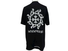Load image into Gallery viewer, CHROME HEARTS クロムハーツ ホノルル限定 半袖Tシャツ サイズM ホースシュー CHプラス プリント ブラック ホワイト 美品 中古 4b008754