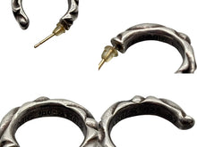 画像をギャラリービューアに読み込む, CHROME HEARTS クロムハーツ HOOPSCROOL スクロールフープ ピアス 片耳 97刻印 シルバー925 重量約3.8g 美品 中古 4b008758