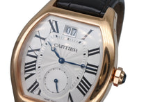 画像をギャラリービューアに読み込む, CARTIER カルティエ トーチュ XL ラージデイト&amp;スモールセコンド W1556234 腕時計 手巻き 美品 中古 4b008760