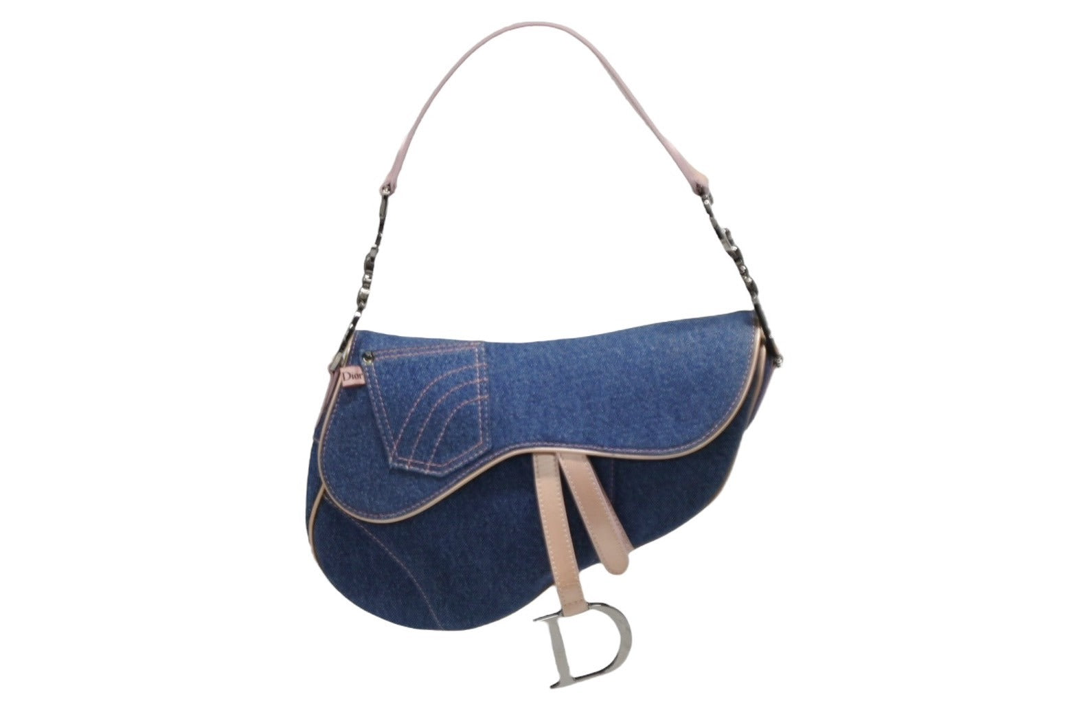 【良品】CD Dior トロッター ハンドバッグ バッグ ビンテージ サドル 良品】CD Dior トロッター ハンドバッグ バッグ ビンテージ サドル