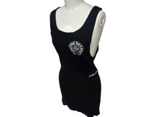 Load image into Gallery viewer, CHROME HEARTS クロムハーツ タンクトップ ノースリーブ サイズM FUCK YOU ホースシュー プリント ブラック 美品 中古 4b008763