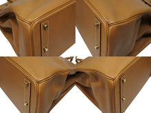 Load image into Gallery viewer, 極美品 HERMES エルメス Haut a Courroies オータクロア45 ハンドバッグ アルデンヌ ナチュラル ゴールド金具 ○Z刻印 中古 4b008783