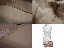 Load image into Gallery viewer, GUCCI グッチ GGマーモント キルティングステッチ チェーンショルダー レザーバッグ 443497 ダスティピンク 美品 中古 4b008787