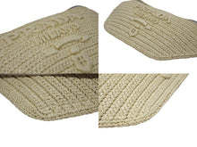 Load image into Gallery viewer, 極美品 PRADA プラダ 24SS クロシェ ベルトバッグ 定価264,000 ラフィア ベージュ ブラウン シルバー金具 中古 4b008795