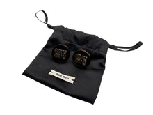 画像をギャラリービューアに読み込む, 極美品 MIUMIU ミュウミュウ イヤリング べっ甲カラー ブラウン ゴールド ロゴ金具 中古 4b008822