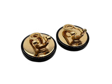 画像をギャラリービューアに読み込む, 極美品 MIUMIU ミュウミュウ イヤリング べっ甲カラー ブラウン ゴールド ロゴ金具 中古 4b008822