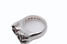 Load image into Gallery viewer, 極美品 CHROME HEARTS クロムハーツ DOUBLE CHOMPER TOOTH ダブル チョンパー リング 重量約20.6g サイズ17号 中古 4b008824