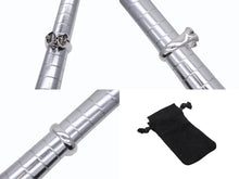 Load image into Gallery viewer, 極美品 CHROME HEARTS クロムハーツ DOUBLE CHOMPER TOOTH ダブル チョンパー リング 重量約20.6g サイズ17号 中古 4b008824