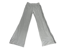 Load image into Gallery viewer, 極美品 CELINE セリーヌ トラックスーツパンツ ベルベットジャージー サイズS RP066748Q グレー ネイビー アイボリー 中古 4b008853