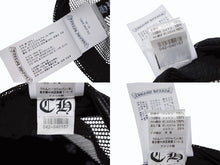 画像をギャラリービューアに読み込む, 新品未使用 CHROME HEARTS クロムハーツ TRUCKER CAP トラッカーキャップ セメタリーレザーパッチ メッシュキャップ ブラック 中古 4b008861