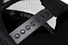 画像をギャラリービューアに読み込む, 新品未使用 CHROME HEARTS クロムハーツ TRUCKER CAP トラッカーキャップ セメタリーレザーパッチ メッシュキャップ ブラック 中古 4b008863