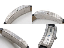 画像をギャラリービューアに読み込む, 極美品 CARTIER カルティエ タンクS 18KWG WJ300950 腕時計 クォーツ オーバーホル済み 中古 4b008723