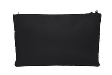 画像をギャラリービューアに読み込む, 極美品 PRADA プラダ チェーンショルダーバッグ トライアングルロゴ 1BF081 ナイロン ブラック シルバー金具 中古 4b008882