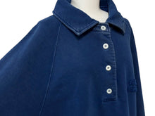 Load image into Gallery viewer, MIUMIU ミュウミュウ ポロシャツ スウェット コットン ブルー サイズXS 美品 中古 4b008884