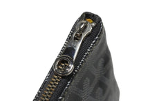 Load image into Gallery viewer, GOYARD ゴヤール セナMM クラッチバッグ ヘリンボーン柄 グレー PVC レザー シルバー金具 美品 中古 4b008889