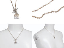 Load image into Gallery viewer, HERMES エルメス ネックレス チョーカー アミュレットケリー ネックレス 12.5g シルバー925 美品 中古 4b008891