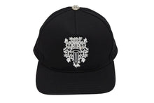画像をギャラリービューアに読み込む, 新品未使用 CHROME HEARTS クロムハーツ キャップ ヴィンダガー 刺繍 クロスボール シルバー 925 ブラック ホワイト 中古 4b008896