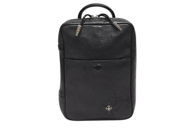 極美品 CHROME HEARTS クロムハーツ エブリデイ キャリー ハンドバッグ CHプラス レザー シルバー925 中古 4b008912