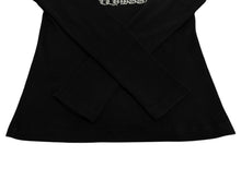 Load image into Gallery viewer, 極美品 CHROME HEARTS クロムハーツ SAILIN ON THRML サーマル長袖Tシャツ サイズM ブラック セメタリークロス刺繍 中古 4b008915