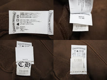画像をギャラリービューアに読み込む, CHROME HEARTS クロムハーツ Y NOT SLO RIDE クルーネックスウェットシャツ サイズM ラグラン ブラウン CHロゴ刺繍 美品 中古 4b008917