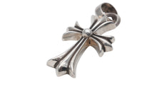 Load image into Gallery viewer, 極美品 CHROME HEARTS クロムハーツ スモールCHクロス ベイル ペンダントトップ 重量21.8g 1991/Sterling刻印 中古 4b008926