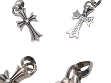 Load image into Gallery viewer, 極美品 CHROME HEARTS クロムハーツ スモールCHクロス ベイル ペンダントトップ 重量21.8g 1991/Sterling刻印 中古 4b008926