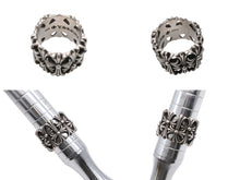 Load image into Gallery viewer, 極美品 CHROME HEARTS クロムハーツ セメタリークロス リング 指輪 28,5号 重量約29.8g 2003/.925刻印 シルバー925 中古 4b008929
