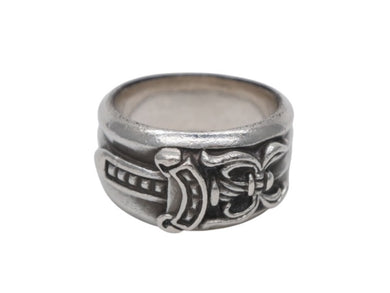 CHROME HEARTS クロムハーツ DAGGER RING ダガーリング 指輪 重量約17.2g サイズ約18号 スターリングシルバー 美品 中古 4b008938