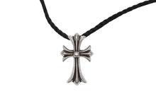 Load image into Gallery viewer, CHROME HEARTS クロムハーツ CH CRS SML CL W/LACESTPPRV1 スモールCHクロス ボロチップブレイド ネックレス 重量約40.4g