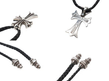 Load image into Gallery viewer, CHROME HEARTS クロムハーツ CH CRS SML CL W/LACESTPPRV1 スモールCHクロス ボロチップブレイド ネックレス 重量約40.4g