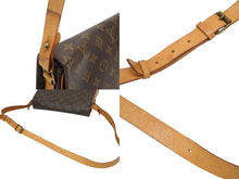 画像をギャラリービューアに読み込む, LOUIS VUITTON ルイヴィトン カルトシエールGM ショルダーバッグ M51252 モノグラムキャンバス ブラウン 美品 中古 4b008957