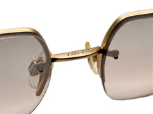 画像をギャラリービューアに読み込む, 極美品 CHANEL シャネル サングラス メガネ ココマーク リムレス ブラウン メタル ゴールド金具 サイズ62◻︎15 中古 4b008971