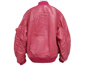 PRADA プラダ　ジャンパー 新品未使用 PRADA プラダ 21AW Oversized Nappa Leather Bomber Jacket