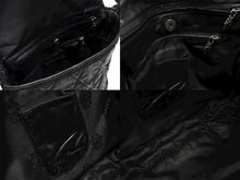 Load image into Gallery viewer, 極美品 CHROME HEARTS クロムハーツ G BENDER バッグ ショルダーバッグ セメタリー クロスパッチ BS フレア ローラーベルト 中古 4b008993