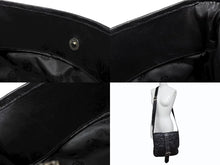 Load image into Gallery viewer, 極美品 CHROME HEARTS クロムハーツ G BENDER バッグ ショルダーバッグ セメタリー クロスパッチ BS フレア ローラーベルト 中古 4b008993