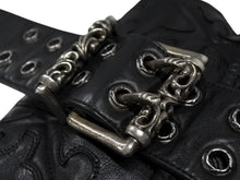 Load image into Gallery viewer, 極美品 CHROME HEARTS クロムハーツ G BENDER バッグ ショルダーバッグ セメタリー クロスパッチ BS フレア ローラーベルト 中古 4b008993