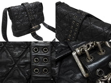 Load image into Gallery viewer, 極美品 CHROME HEARTS クロムハーツ G BENDER バッグ ショルダーバッグ セメタリー クロスパッチ BS フレア ローラーベルト 中古 4b008993