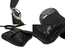 Load image into Gallery viewer, 極美品 CHROME HEARTS クロムハーツ G BENDER バッグ ショルダーバッグ セメタリー クロスパッチ BS フレア ローラーベルト 中古 4b008993