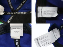 画像をギャラリービューアに読み込む, 新品未使用 CHROME HEARTS クロムハーツ HAT 6 PANEL CAP ON FIELD BSBL CH刺繍 ベースボールキャップ ONE SIZE ブルー 中古 4b008995