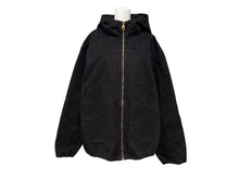 画像をギャラリービューアに読み込む, 極美品 LOUIS VUITTON ルイヴィトン 22AW ジップアップフーディー パーカー RM222M OK4 HNA10W サイズ56 モノグラム ブラック 中古 4b009023